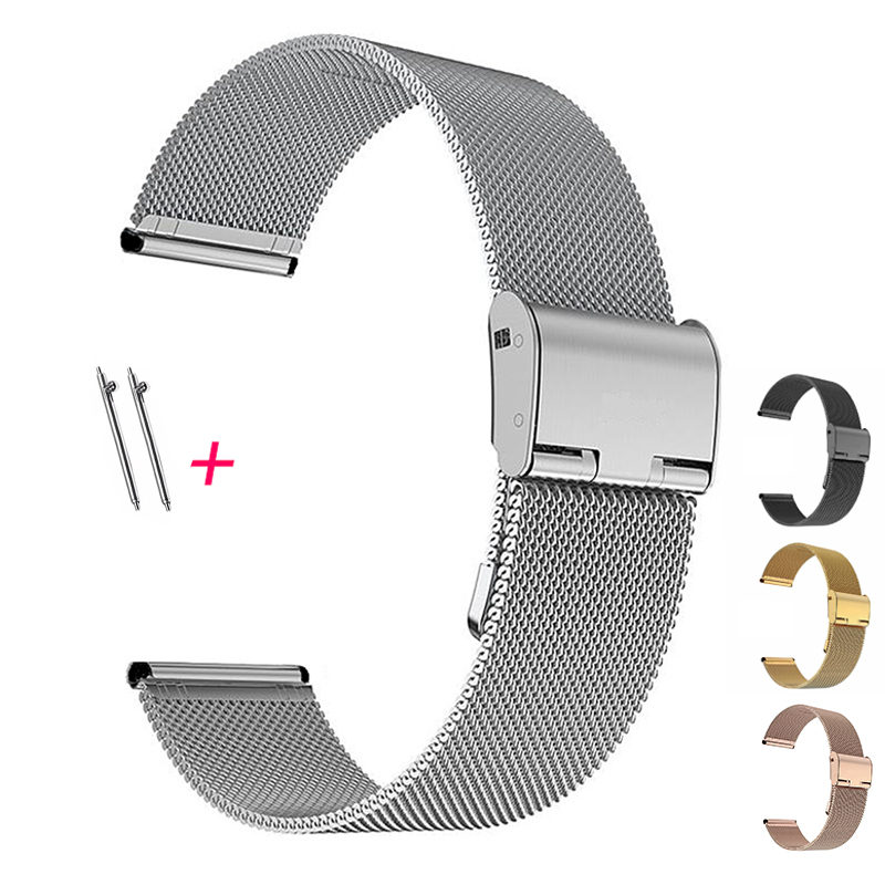 Milanese Loop Magnetic - 14/16/18/20/22/22mm Milanese Loop Strap Universal Mesh
