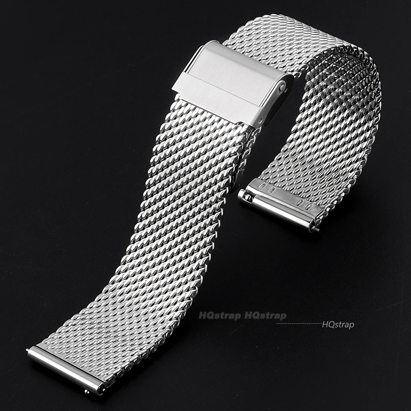 0.6mm 1.0mm Milanese Mesh Stra - Mesh Strap Metal recension och pris