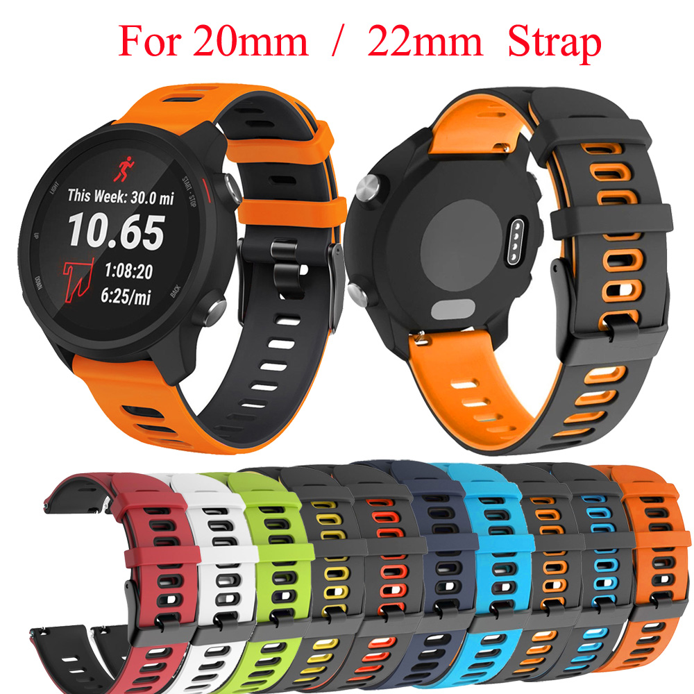 20 22mm Sport Silicone Watch B - Silicone Watch Band 22Mm recension och pris