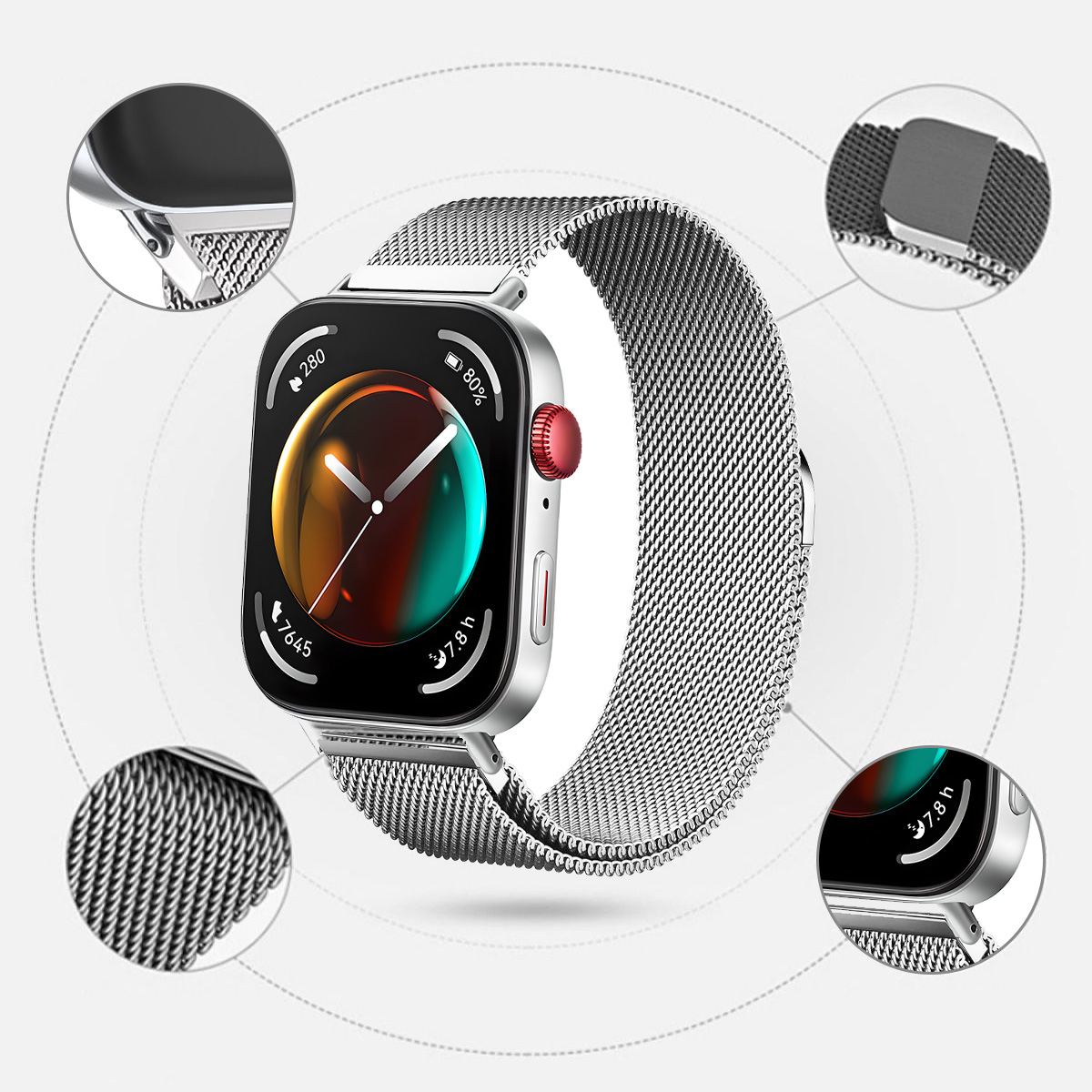 Milanese Magnetic Loop Strap f - Milanese Loop Magnetic recension och pris