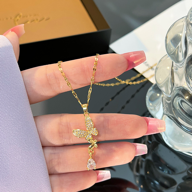 Butterfly Full Diamond Titaniu - Butterfly Clasp Deployant recension och pris