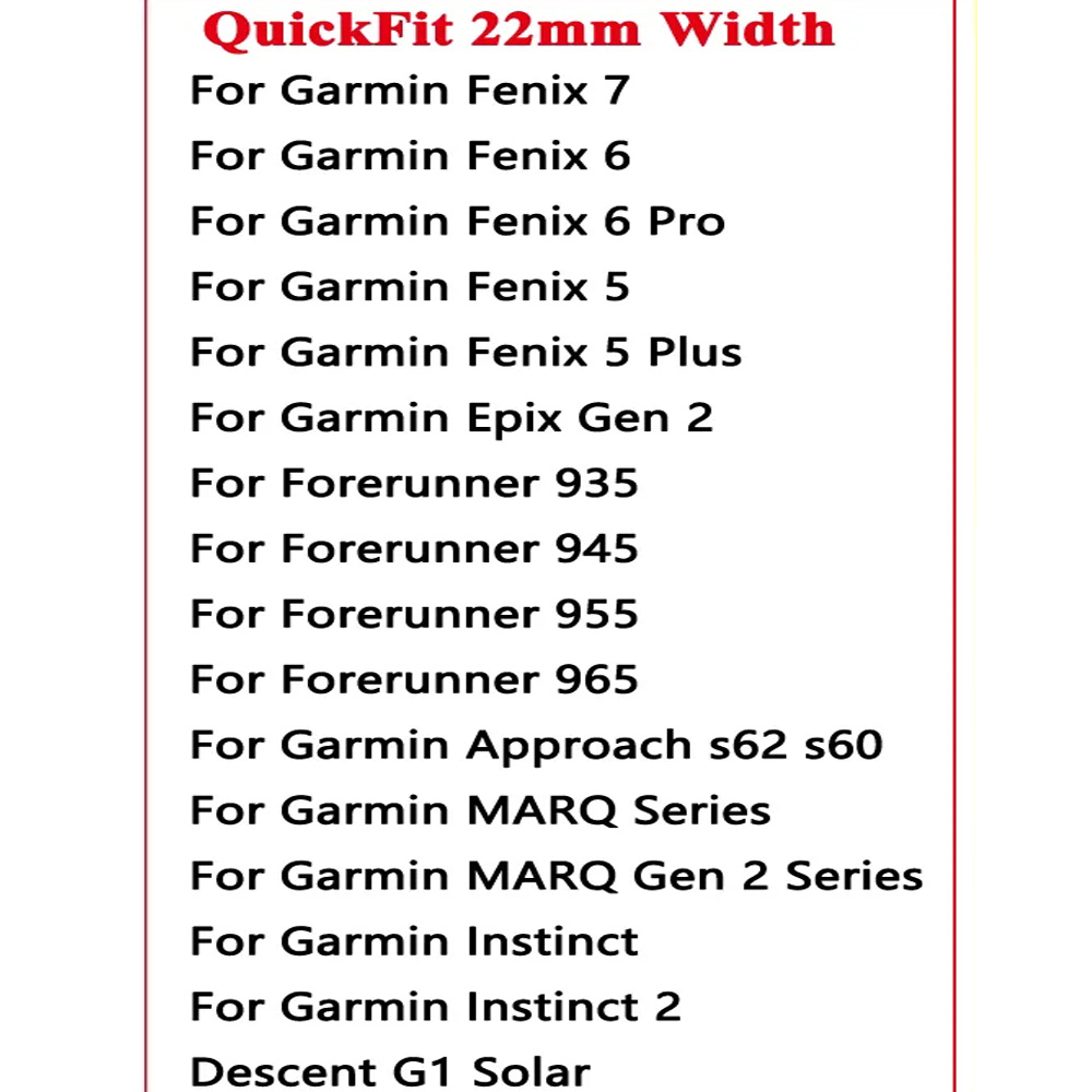 For Garmin Forerunner 945/935/ - Silicone Watch Band 22Mm recension och pris