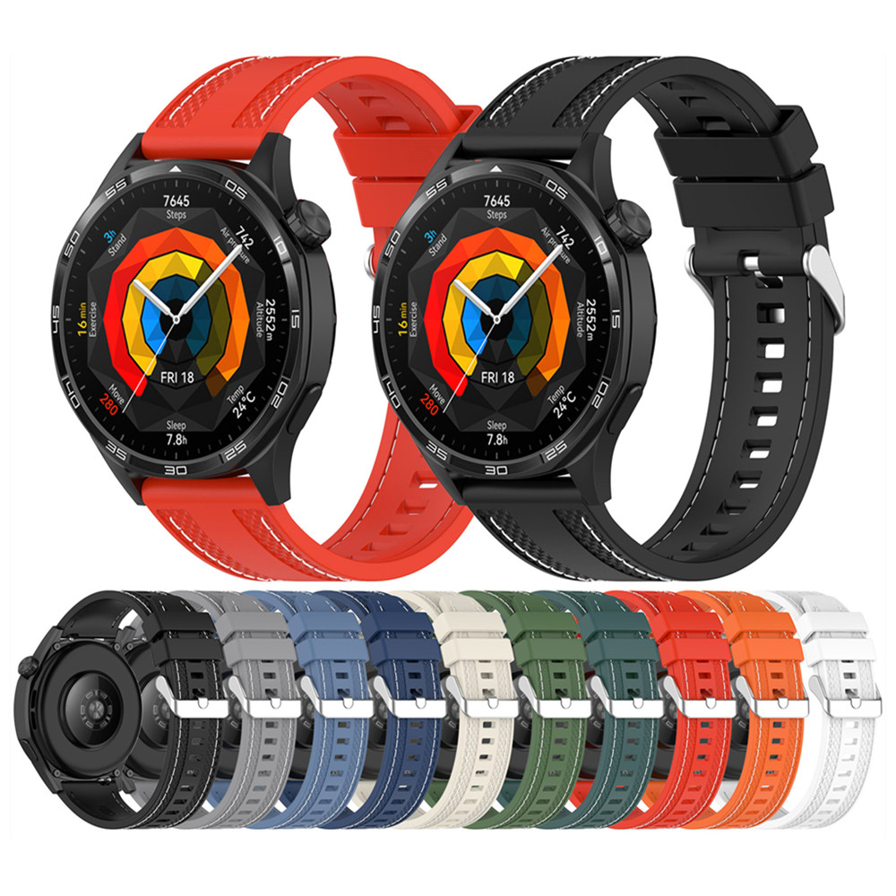 22mm Stitching silicone univer - Silicone Watch Band 22Mm recension och pris