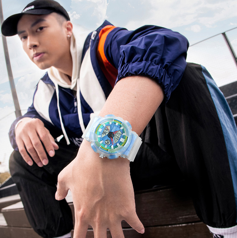 TIMEARTX Men's Watch Luxury Mu - Rubber Strap Diver recension och pris