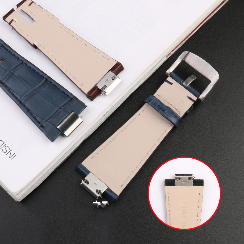 Leather strap for Tissot PRX S - Leather Strap Quick Release recension och pris