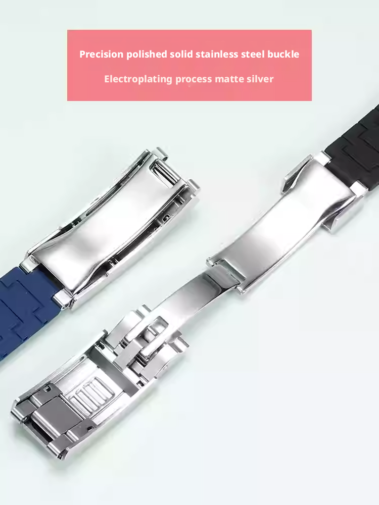 For Rolex High Quality Silicon - Butterfly Clasp Deployant recension och pris