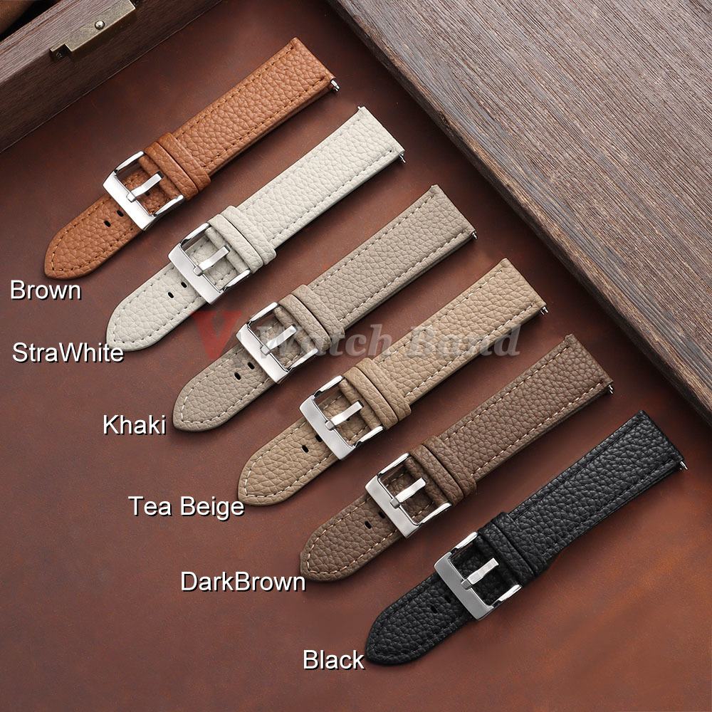 Lychee Pattern Watch Strap 18m - Suede Strap Watch recension och pris