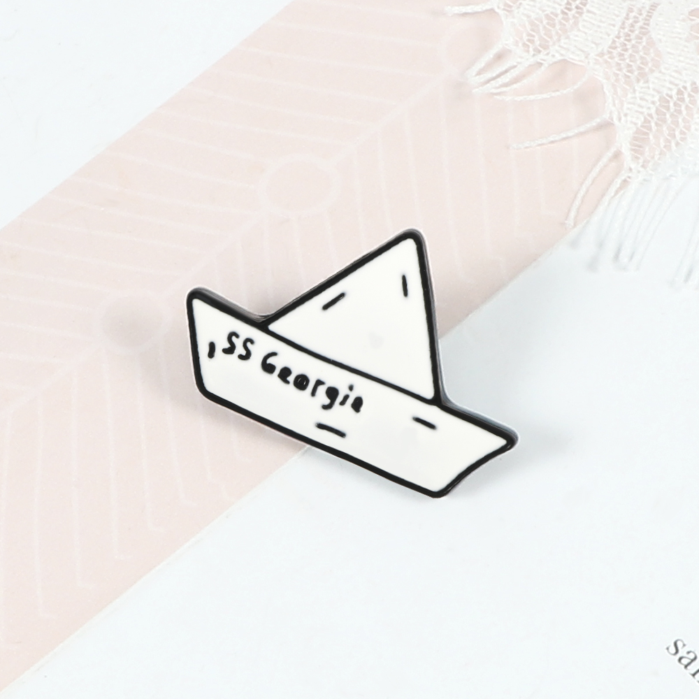 Paper Boat Enamel Pin SS Georg - Buckle Pin Ss recension och pris