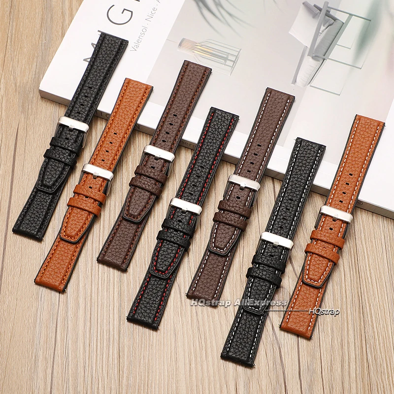 Waterproof Leather Wrist Strap - Suede Strap Watch recension och pris