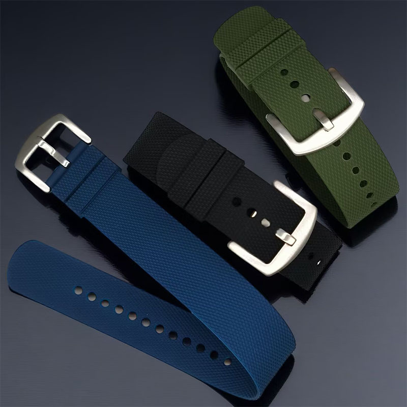 Universal Grid Rubber Watch St - Silicone Watch Band 22Mm recension och pris