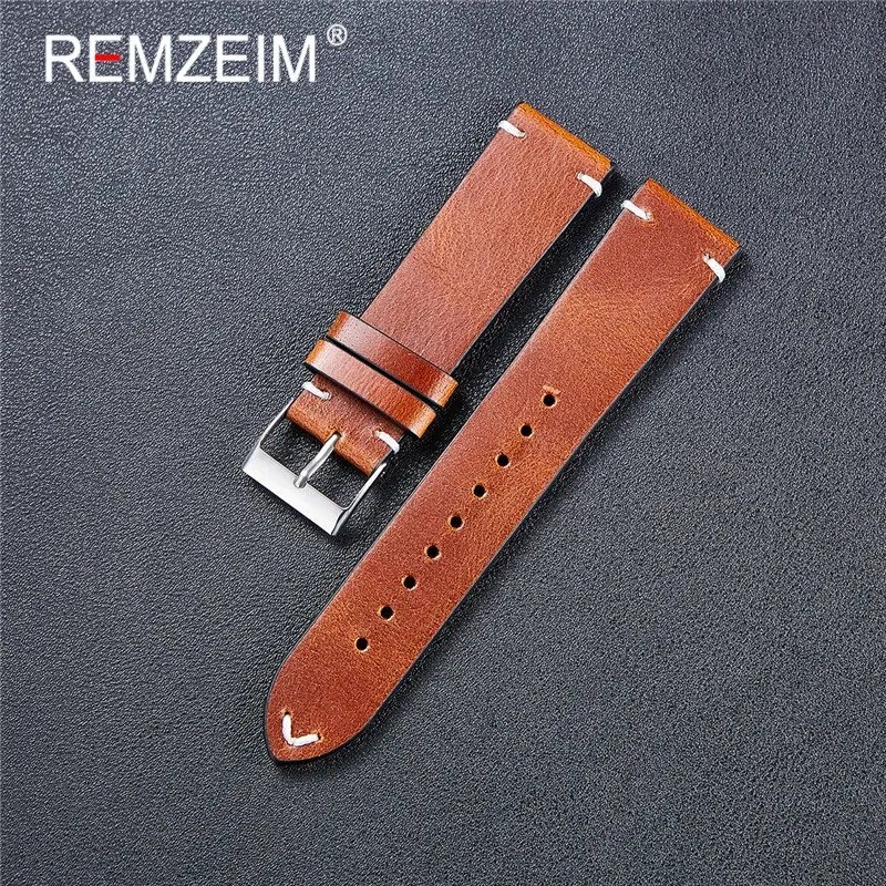REMZEIM Quick Release Leather  - Leather Strap Quick Release recension och pris